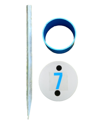 Hole with lid and stick